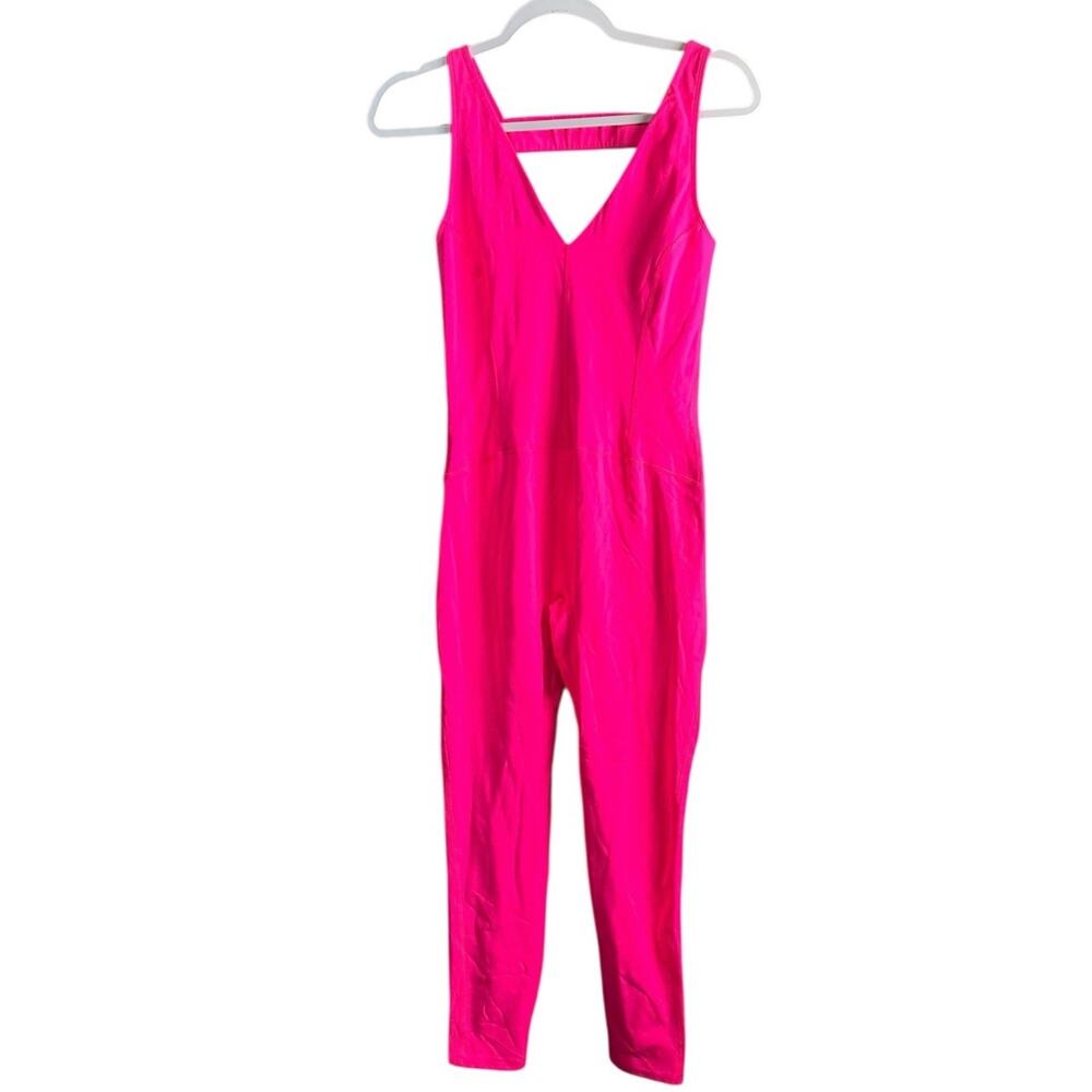 Free People Hot Pink Jumpsuit